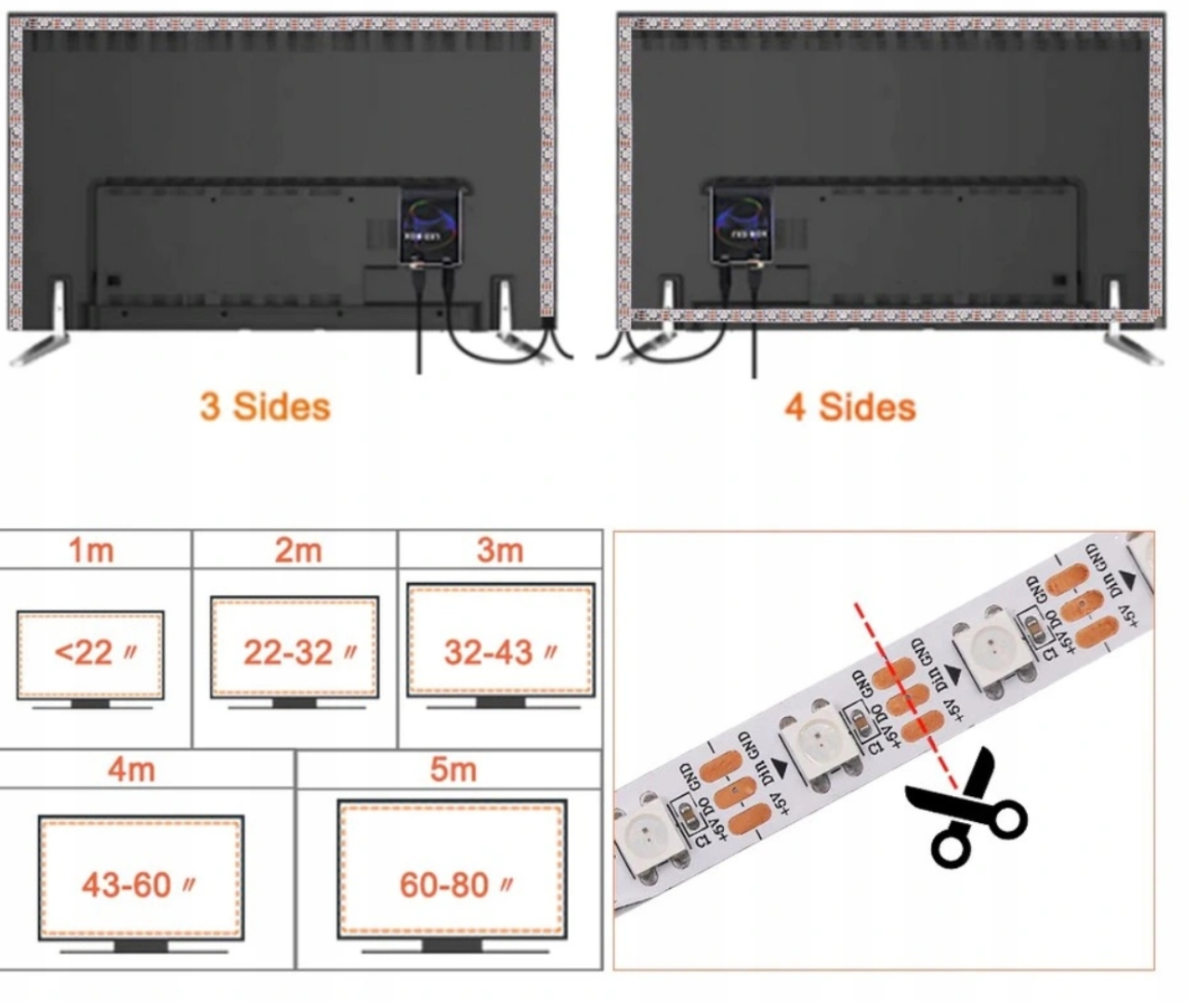 Ambient Light ZESTAW WS2812B