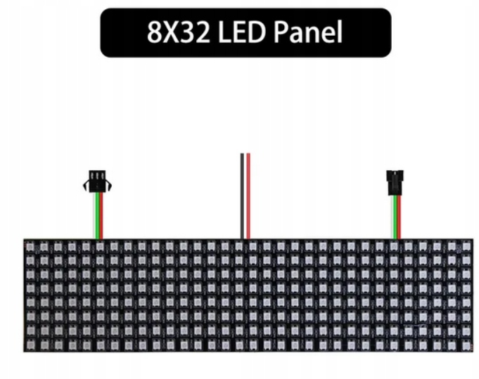 Panel matrycowy aRGB WS2812B LED 5V