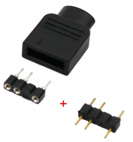Kompletna złączka 3 pin aRGB 2+1