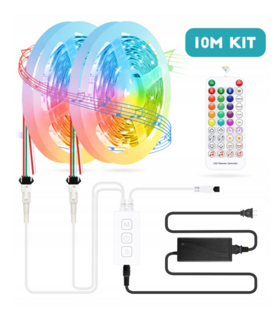 ZESTAW WS2812B aRGB SP611E bluetooth muzyka