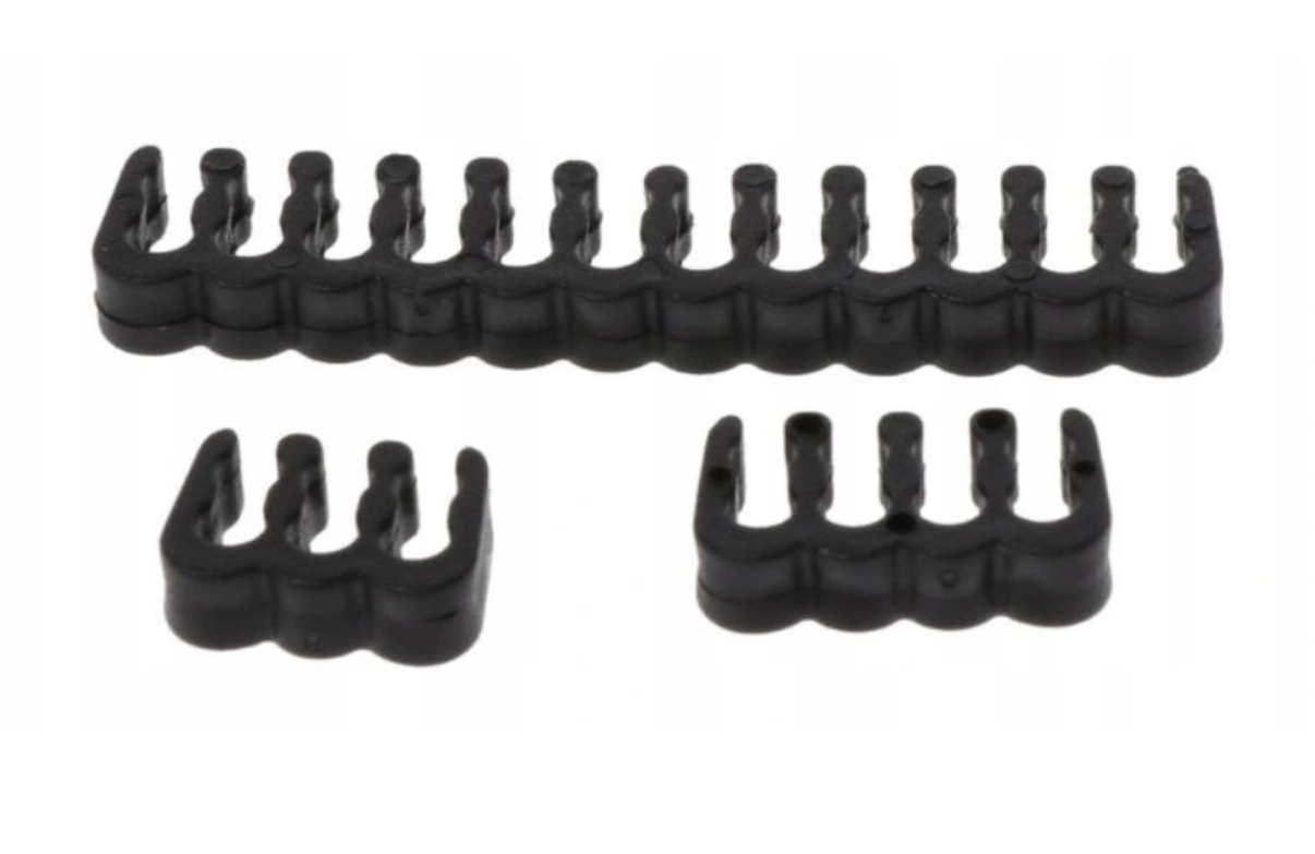 Grzebień do przewodów 6pin PCI-E CZARNY