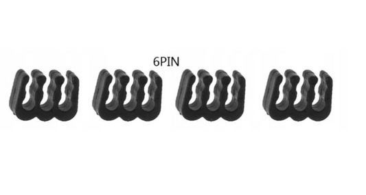 Grzebień do przewodów 6pin PCI-E CZARNY