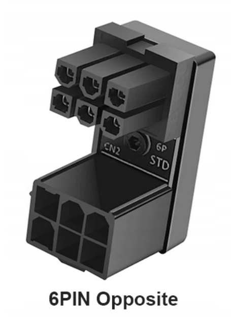 Adapter VGA 180 stopni PCI-E 6Pin