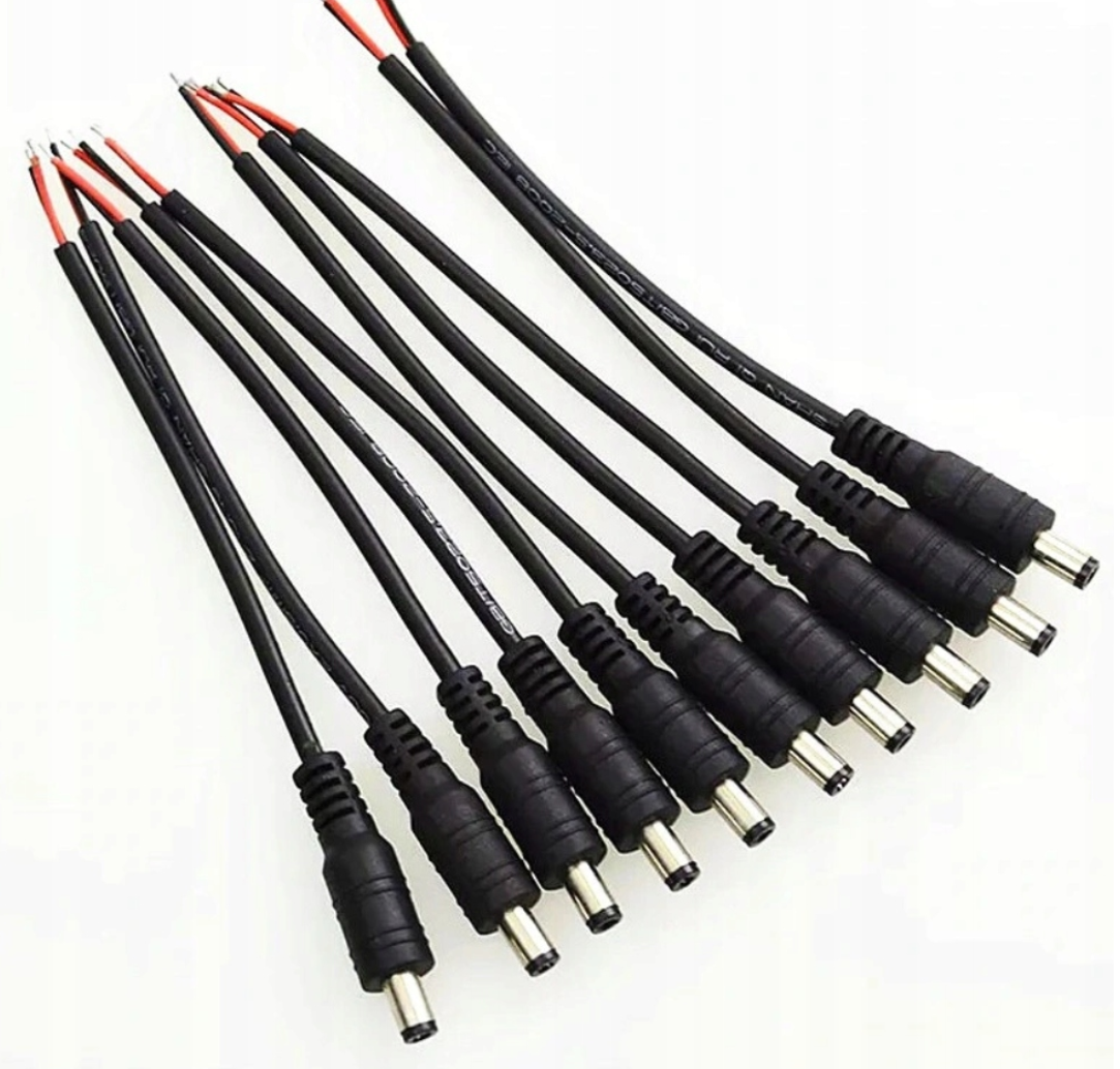 Przewód zasilający 5.5x2.1mm 5V LED WS2812B WS2811