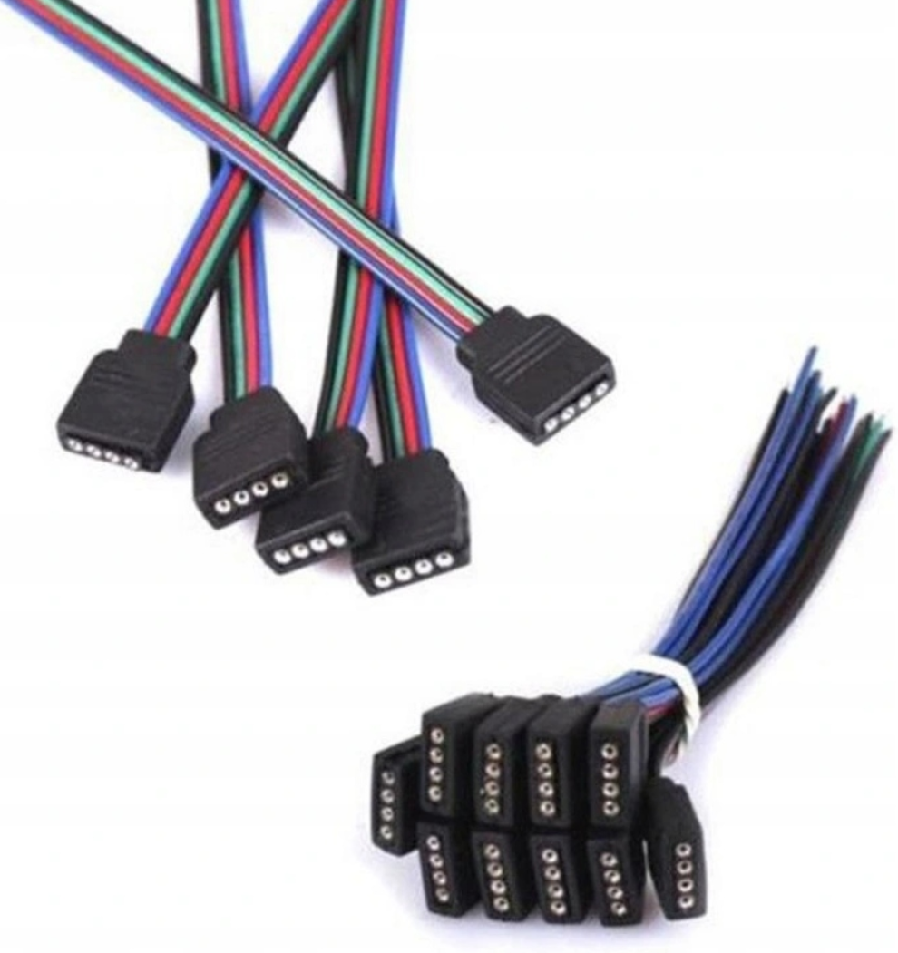 Kabel RGB Złączka LED 5V 12V 5050 4pin