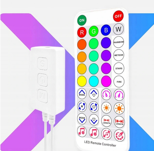 SP611E KONTROLER MUZYCZNY WS2812B + pilot!