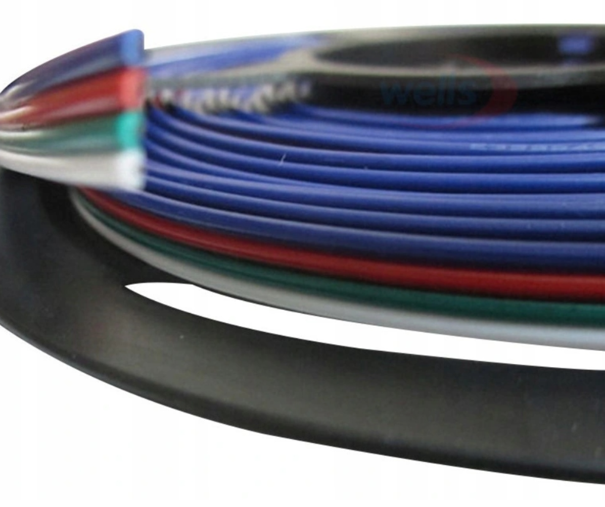 Przewód 4 żyłowy 4pin aRGB do ledów adresowalnych