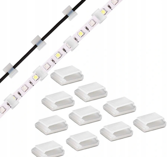 uchwyty montażowe do taśm LED aRGB samoprzylepne