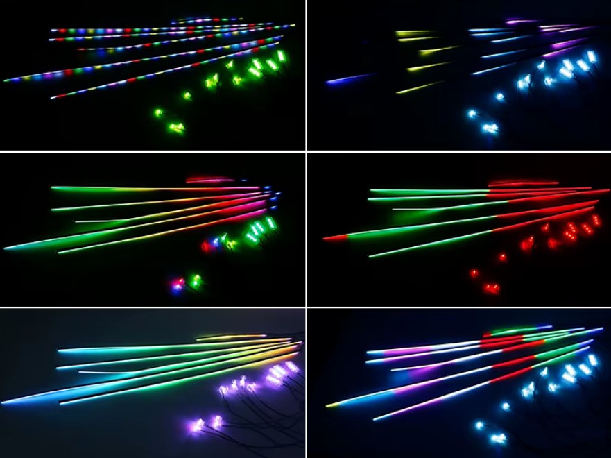 AMBIENT LED aRGB DO AUTA OŚWIETLENIE WNĘTRZA STEROWANE APLIKACJĄ