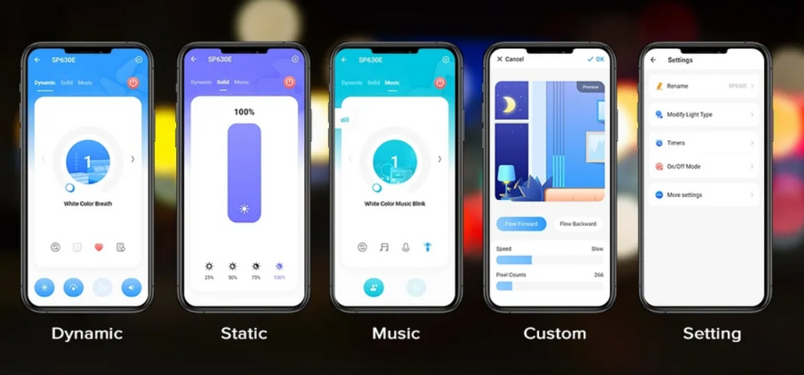 Kontroler COB aRGB RGB White All in One SP630E Bluetooth