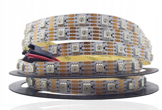 Ledy Adresowalne WS2815 60led/m 12V 1mb