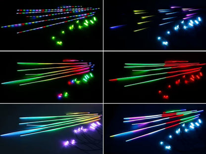 AMBIENT LED aRGB DO AUTA OŚWIETLENIE WNĘTRZA STEROWANE APLIKACJĄ